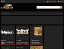 Tablet Screenshot of esohead.com